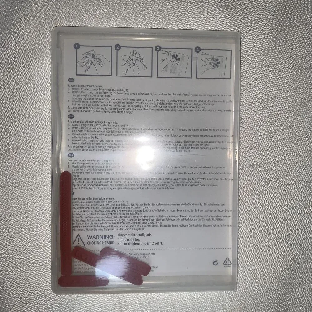 Stampin Up! Says It All Cling Set Happy Birthday Thank You Congrats Party Craft